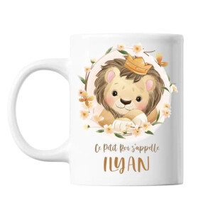 Mug Lion blanc