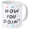 Mug Friends multicolore céramique coffret 315 ml - miniature