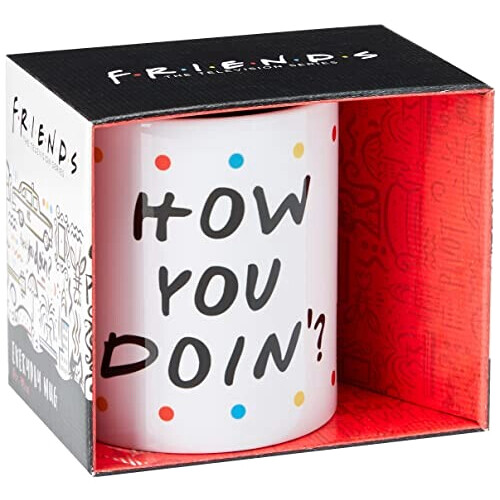 Mug Friends multicolore céramique coffret 315 ml variant 2 