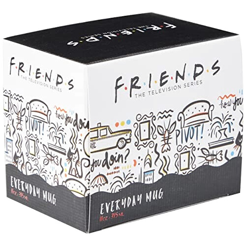 Mug Friends multicolore céramique coffret 315 ml variant 3 