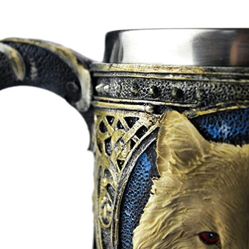 Mug Loup multicolore 3D variant 0 
