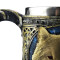 Mug Loup multicolore 3D - miniature variant 1