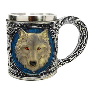 Mug Loup argent 550 ml