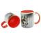 Mug Loup rouge personnalisé - miniature variant 1