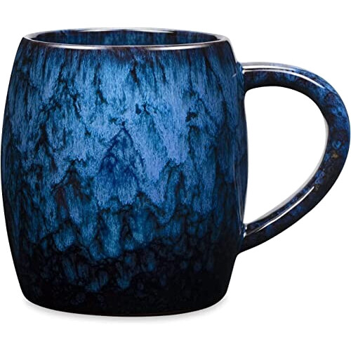 Mug Loup bleu céramique 600 ml