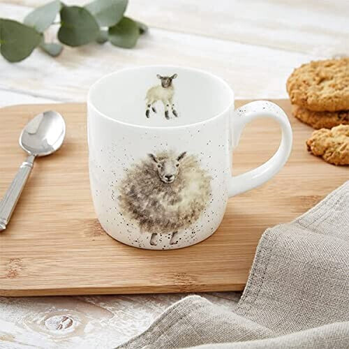 Mug Mouton porcelaine coffret cadeau variant 2 