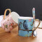 Mug Oiseau rose porcelaine - miniature variant 5