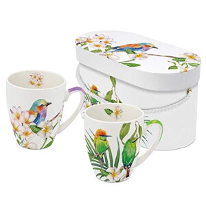 Mug Oiseau blanc.