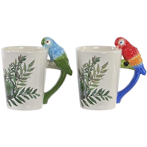 Mug Perroquet - Oiseau - air céramique 3D relief 3760287846117 cl