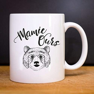 Mug Ours blanc céramique