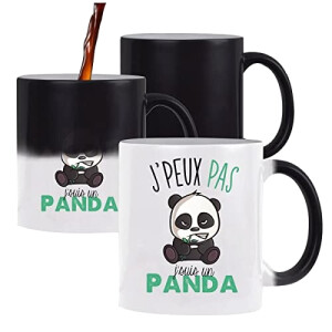 Mug Panda blanc magique