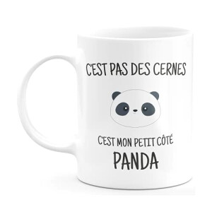 Mug Panda blanc céramique