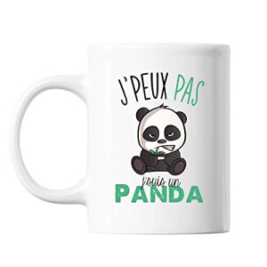 Mug Panda blanc céramique