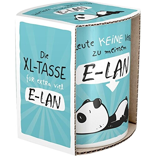 Mug Panda bleu porcelaine 60 cl variant 0 