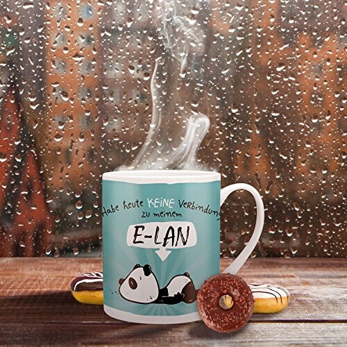 Mug Panda bleu porcelaine 60 cl variant 1 