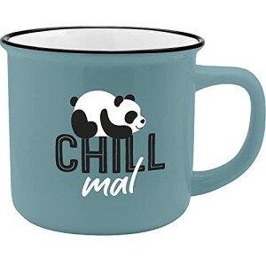 Mug Panda transparent porcelaine 35 cl