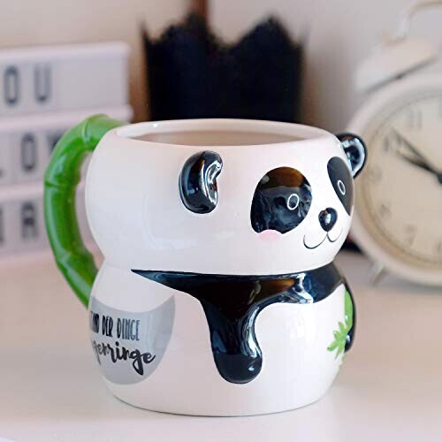 Mug Panda vert 3D variant 3 