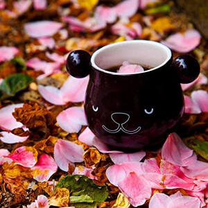 Mug Panda noir et blanc céramique thermo-réactif
