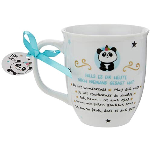 Mug Panda blanc. porcelaine 40 cl variant 0 