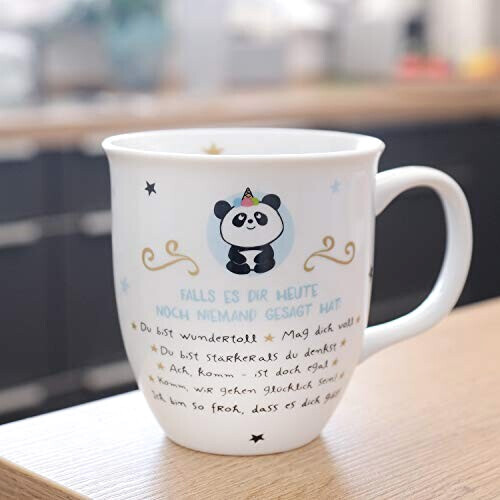 Mug Panda blanc. porcelaine 40 cl variant 3 