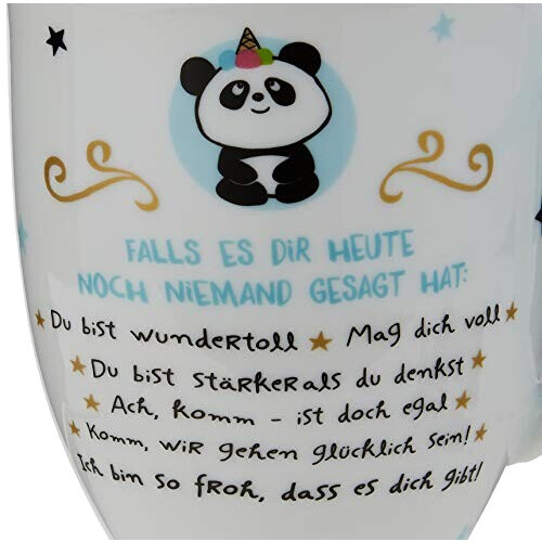 Mug Panda blanc. porcelaine 40 cl variant 4 