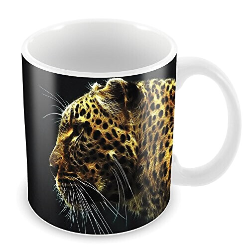 Mug Panthère blanc céramique