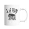Mug Panthère blanc céramique - miniature