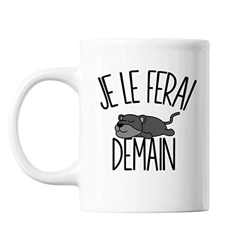 Mug Panthère blanc céramique variant 0 