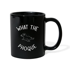 Mug Phoque noir 325 ml