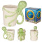 Mug Pieuvre vert/blanc céramique - miniature