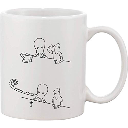 Mug Pieuvre céramique 350 ml