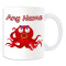 Mug Pieuvre blancm personnalisé - miniature