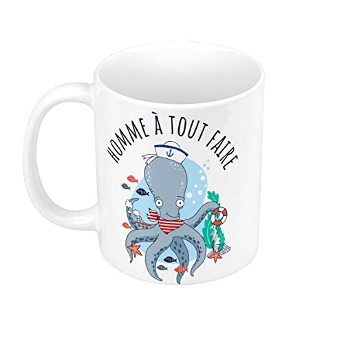Mug Pieuvre céramique