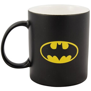 Mug Batman noir porcelaine logo