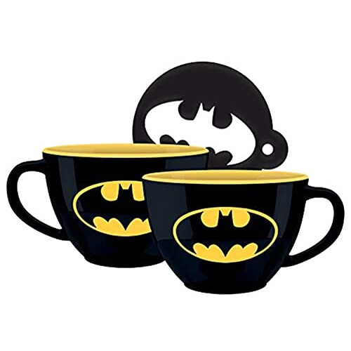 Mug Batman noir coffret cadeau 630 ml