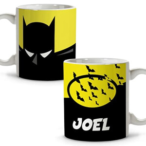 Mug Batman chauve souris céramique personnalisé 330 ml