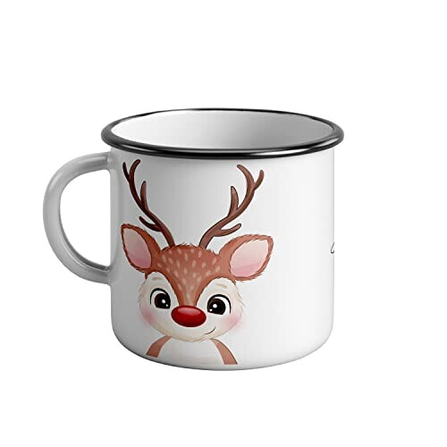 Mug Renne blanc 300 ml