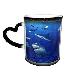 Mug Requin bleu céramique personnalisable