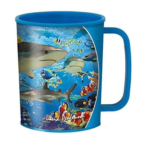 Mug Requin air plastique 3D 300 ml