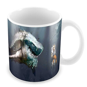 Mug Requin blanc céramique