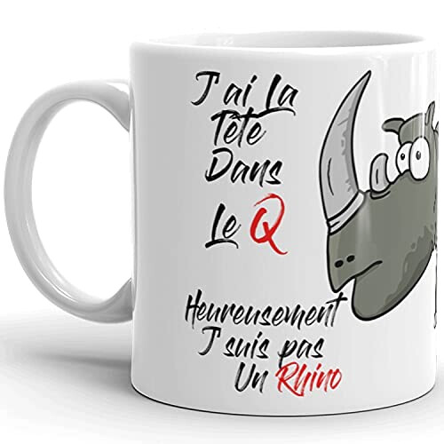 Mug Rhinocéros blanc