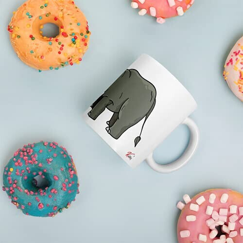 Mug Rhinocéros blanc variant 5 