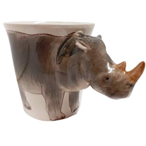 Mug Rhinocéros 3D