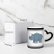 Mug Rhinocéros bleue,rouge,noire,blanc céramique personnalisé - miniature variant 5
