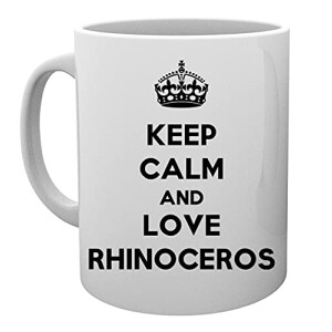 Mug Rhinocéros