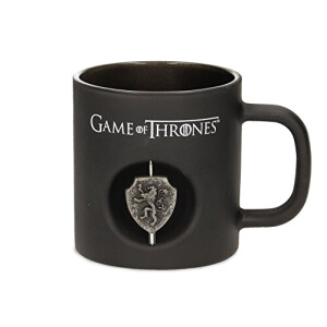 Mug Lannister - Game of Thrones - noir 3D logo