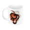 Mug Serpent rouge céramique - miniature