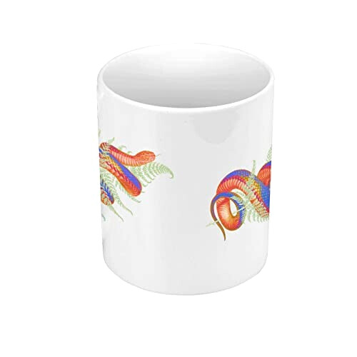 Mug Serpent blanc céramique variant 1 