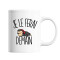 Mug Singe blanc céramique - miniature