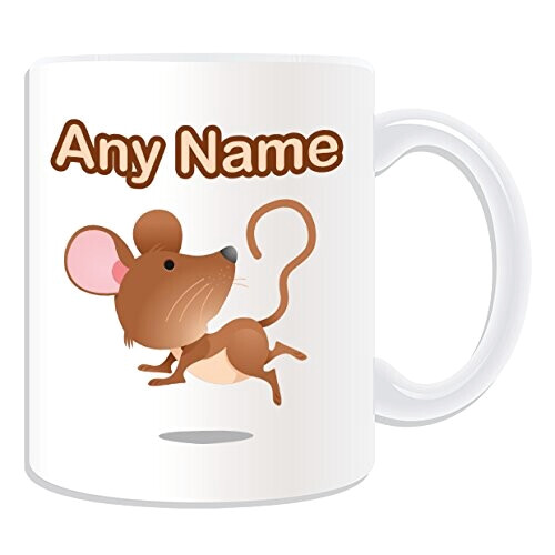 Mug Souris blanc personnalisé